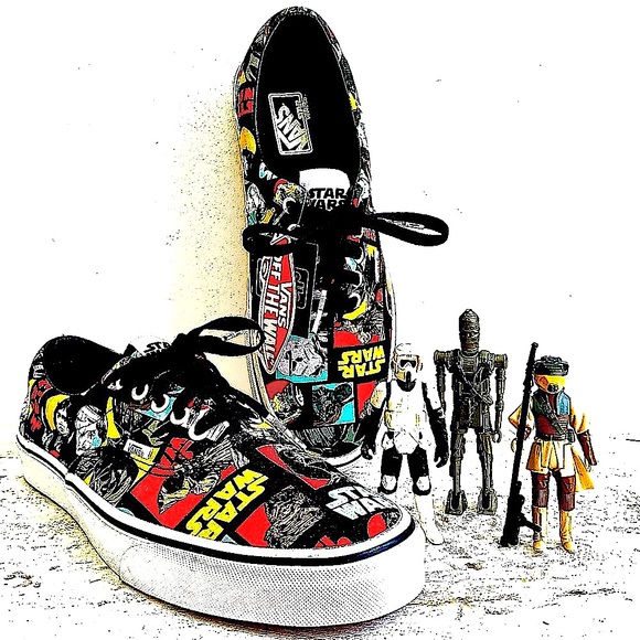 Vans Other - VANS SHOES STAR WARS Limited Addition 10.5 💙